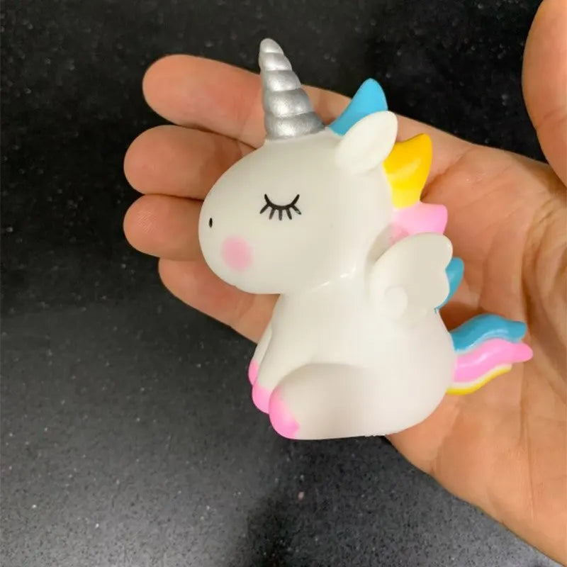 Unicorn Party Cake Topper Cloud Rainbow Cake Flags Decor Kids Birthday Party Cupcake Topper Unicorn Party Supplies