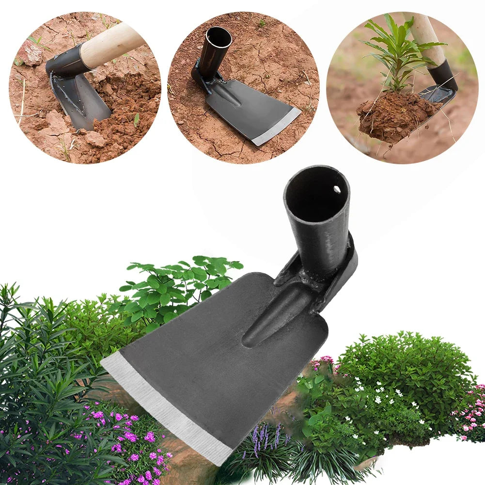 Durable Hoe for Digging Soil Agricultural Hoe Forging Weeding Hoe for Planting Vegetables and Flowers