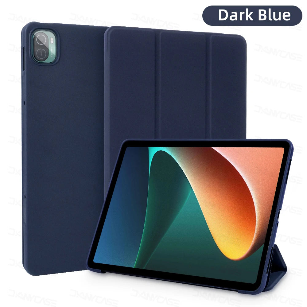 Tablet Case For MiPad 6S Pro 12.4in Support Magnetic Charging Auto Wake up For Xiaomi Pad 6/6Pro Cover Funda Tablet Accessories