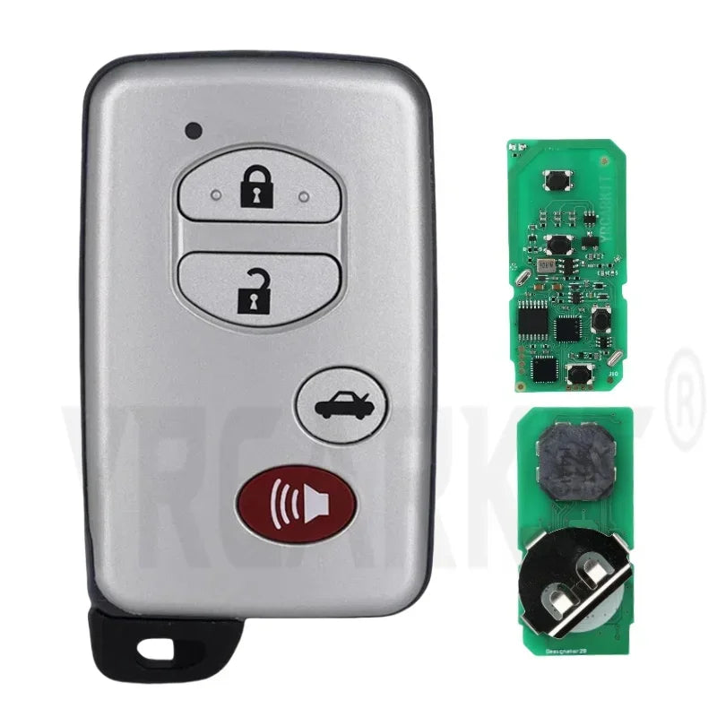 For Toyota Venza Prius C Prius V 4Runner 2009-2018 314.3MHz HYQ14ACX Board: 271451-5290 Smart Card Remote Key Fob Keyless Entry