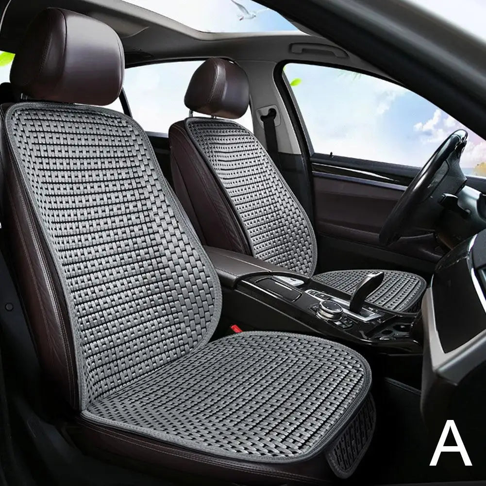 Summer Universal Car Seat Covers Front CoolCar Seat Cushion Mat Ice Silk Auto Seat Cover Protector Backseat Cover For Car