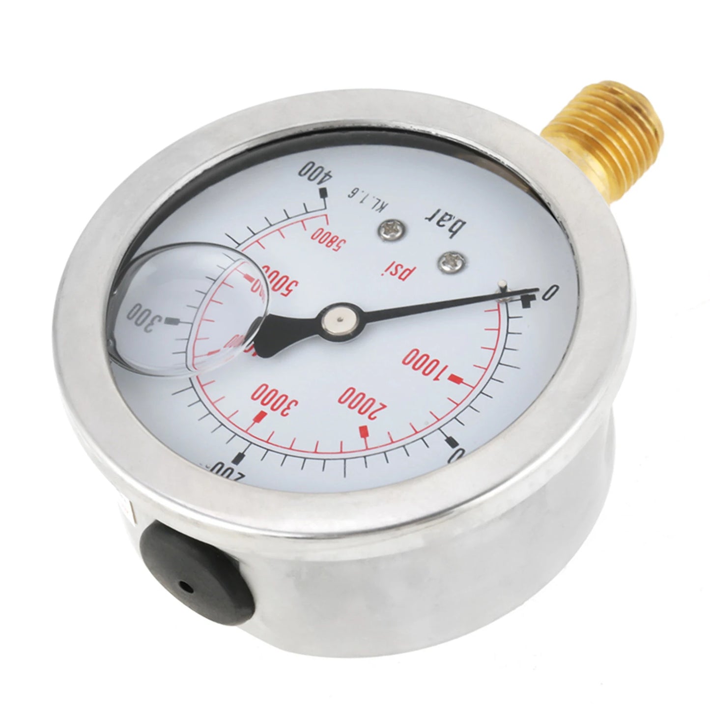 0‑400BAR 0‑5800PSI G1/4 68mm  Hydraulic Pressure Gauge Meter Air Pressure Gauge Hydraulic Gauge Hydraulic Pressure Gauge