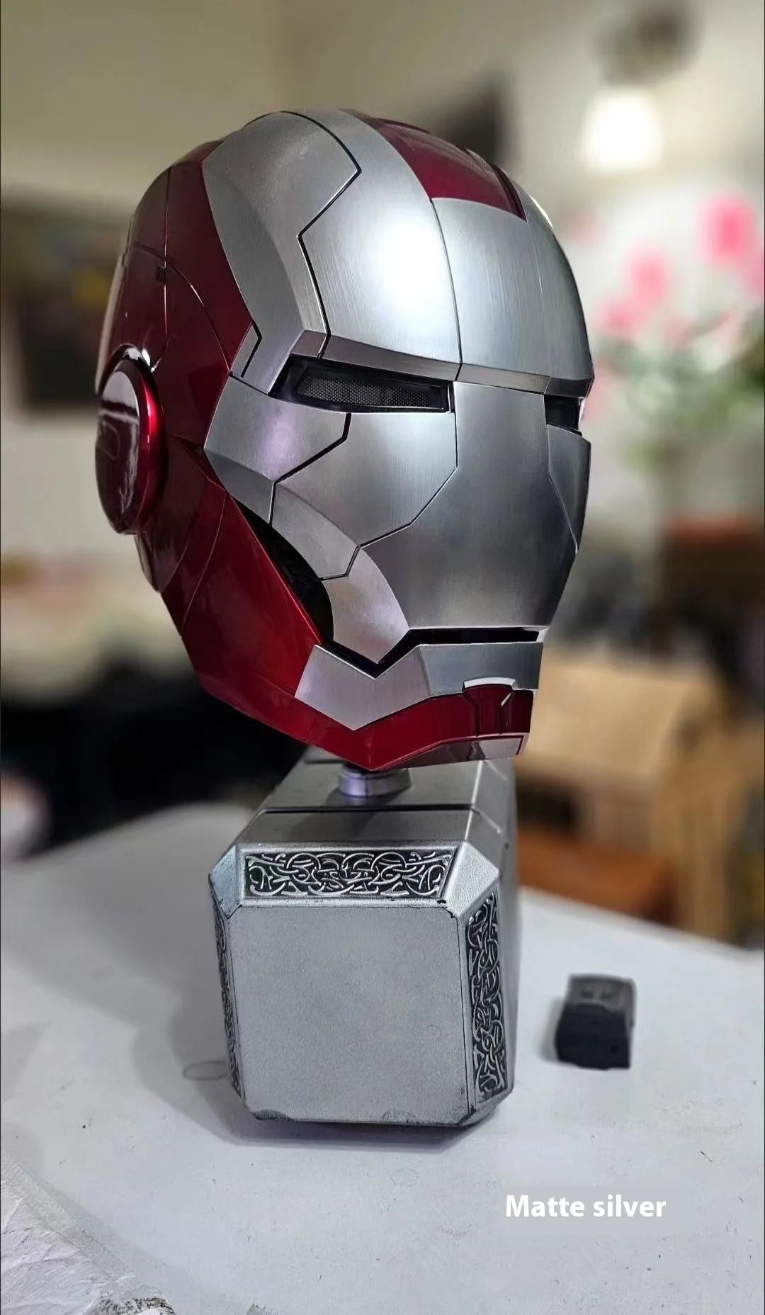 Jarvis Iron Man Helmet Mk5 Real Man Wearable And Deformable Voice Controlled Electric Opening And Touching Remote Control Ak Diy