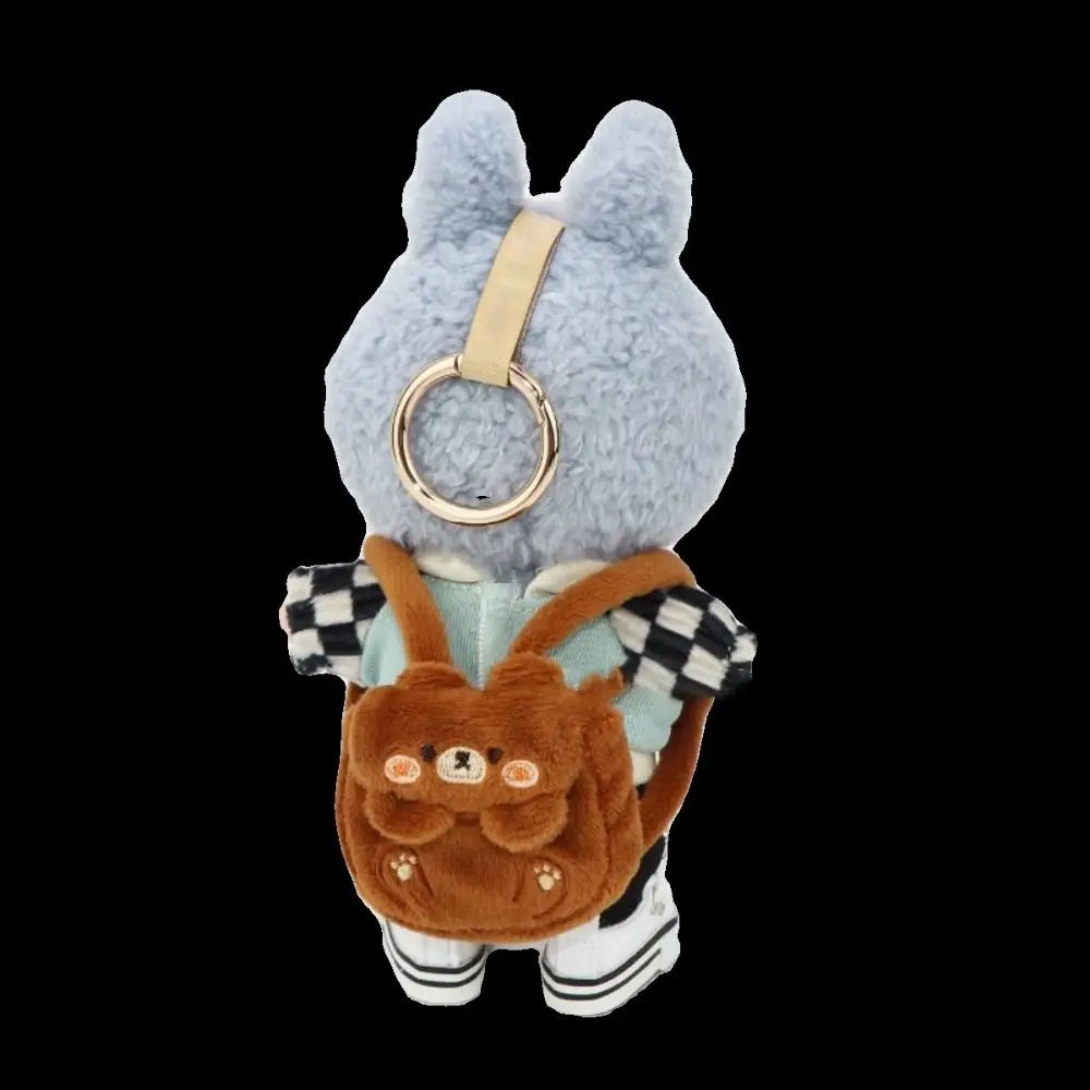 Animal Style 17Cm for Labubu Backpack Hand-made Clothes Matching Doll Backpack Replacement Doll Clothing Accessories
