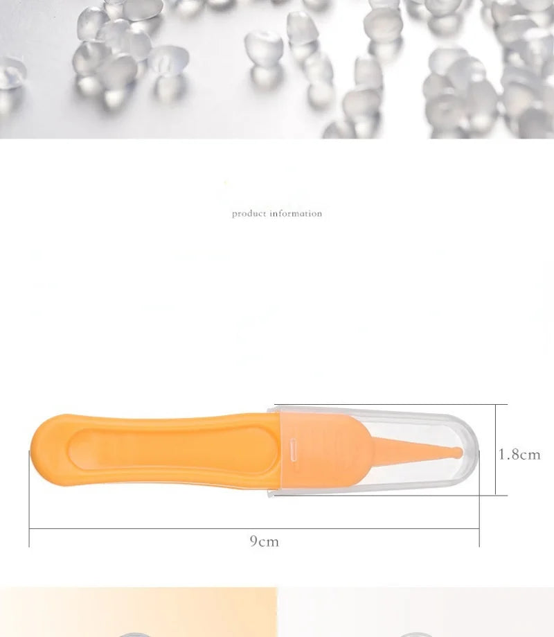 Clearance_Baby Dig Booger Clip Infants Ear Nose Navel Clean Tools Kids Safety Tweezers Cleaning Forceps Toddler Nasal Cavity Car