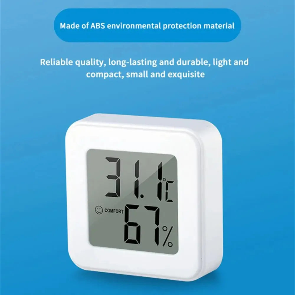 Indoor Mini Temperature and Humidity Meter, Bedroom Temperature Meter, Portable Electronic Digital Display, Humidity and Tempera