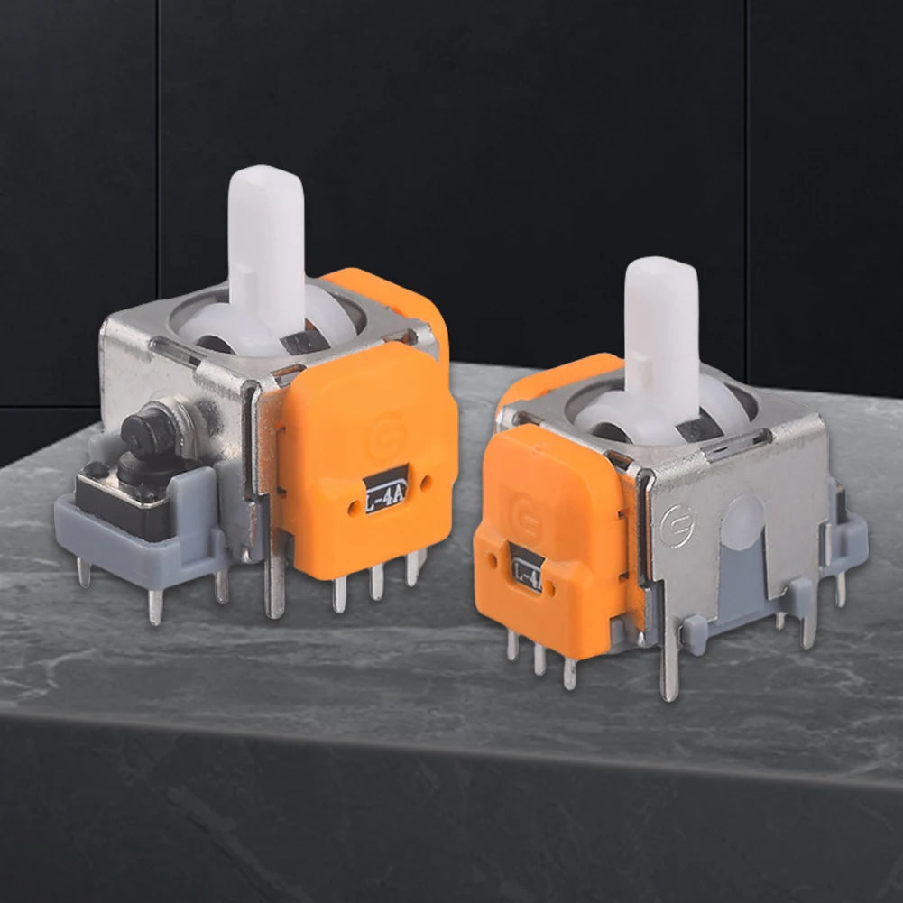 10Pcs 3D Hall Effect Joystick High Precision No Drifting Thumbsticks Module Repair Parts Adjustable for PS4/5 for XBox/Switch