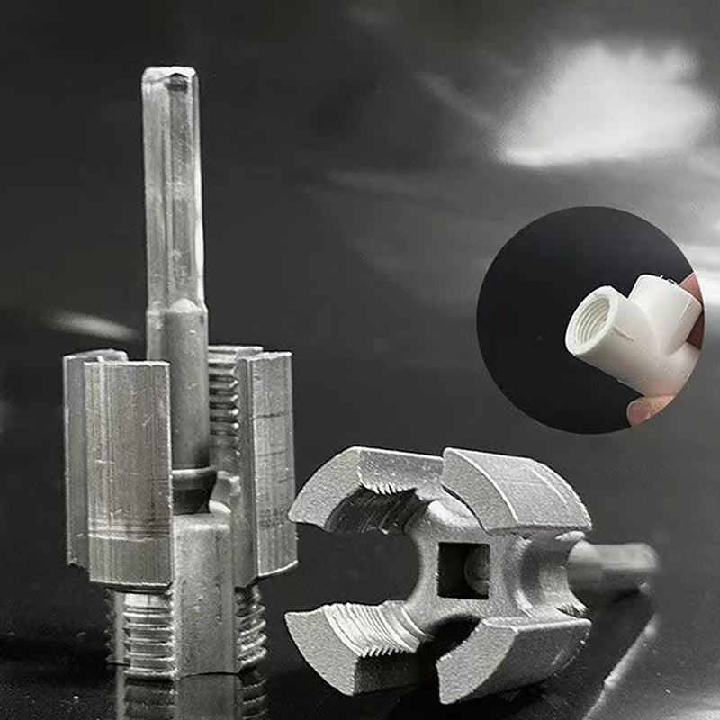 Integrated Internal and External Thread Pipe Threading Tool for 1/2-inch PPR Pipes with Taps and Dies for Thread Cutting