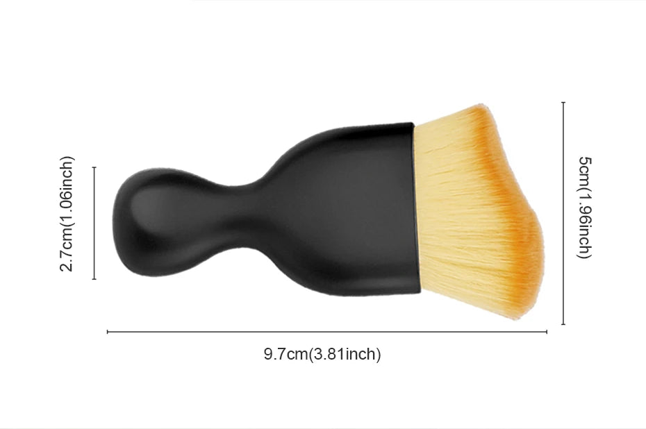 SEAMETAL Soft Cleaning Brush for Car Air Outlet Dust Sweeping Tools Auto Interior Clean Brushes Scratch-Free Car Detailing Tool
