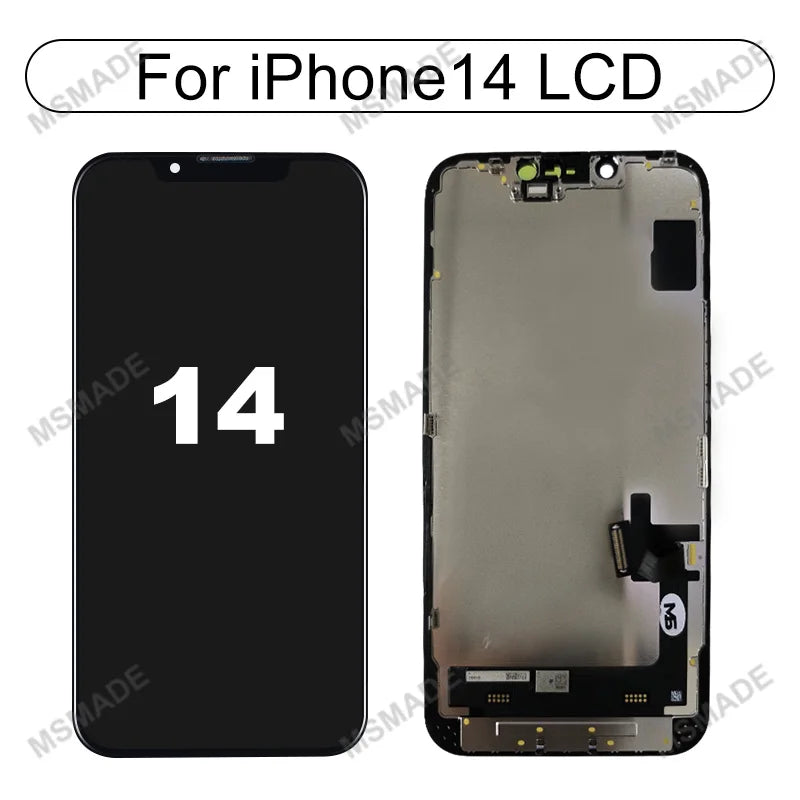 Choice For iPhone 12 Pro Max 13 Mini 12 LCD Display 3D Touch Screen Digitizer For iPhone 14 plus 14 Pro Max 15 Plus Display X XR