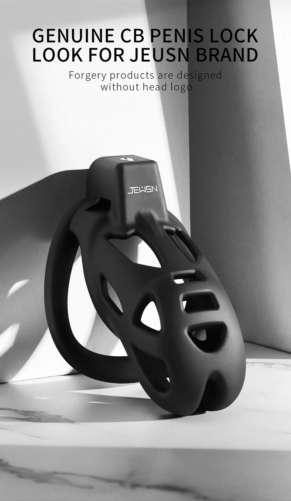 Jeusn Male Chastity Cage Sex Toys Discreet Sissy Femboy Chastity Cock Cage Device Penis Rings Male With 3 Size Men's Adult Goods