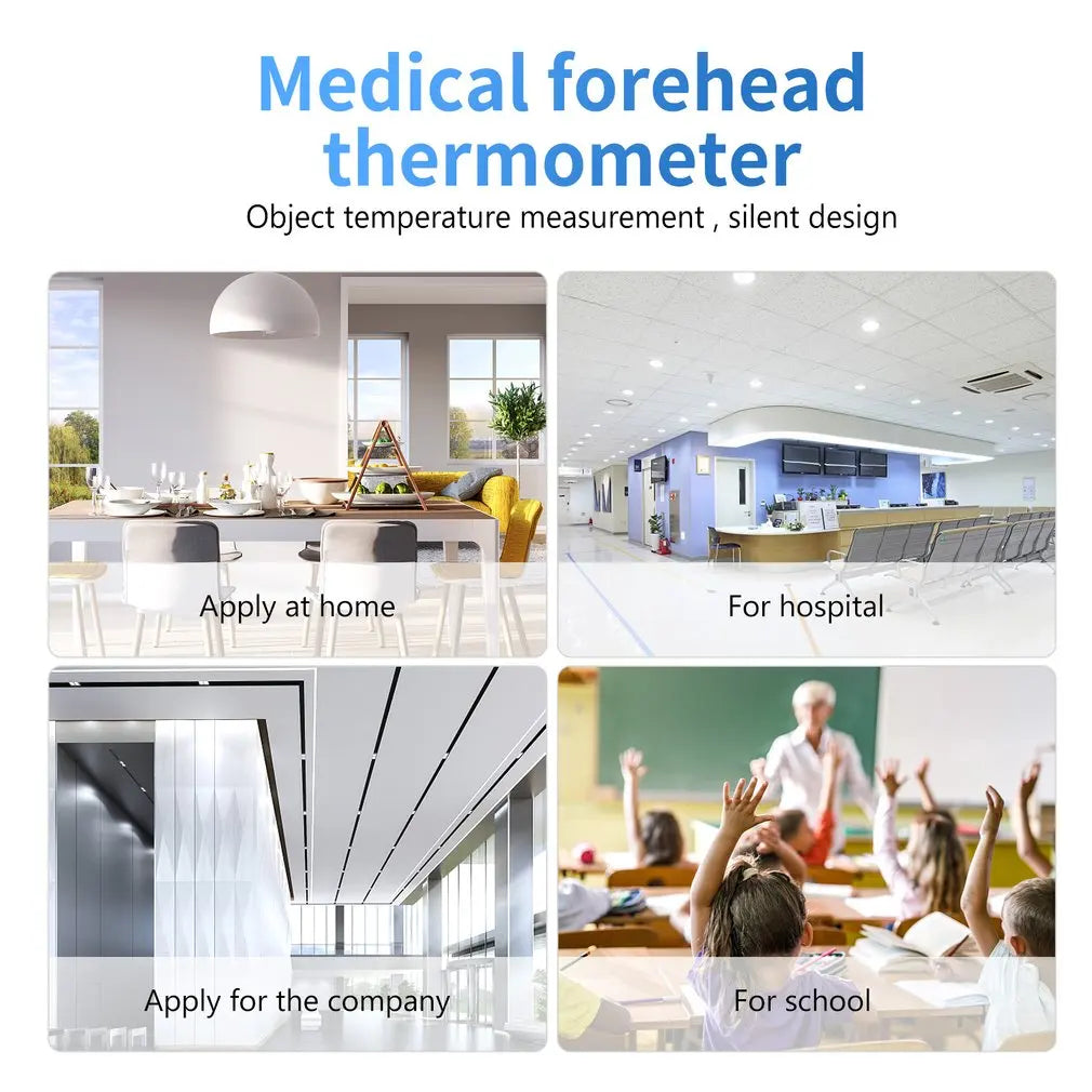 Medical Temperature Infrared Thermometer Forehead Digital Non-contact Thermomete LED Display Fever Measure Tool For Baby Adult