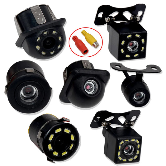 Car Rear View Camera 12IR Night Vision Reversing Automatic Parking Monitor CCD IP68 Waterproof Wide Degree High-Definition Image