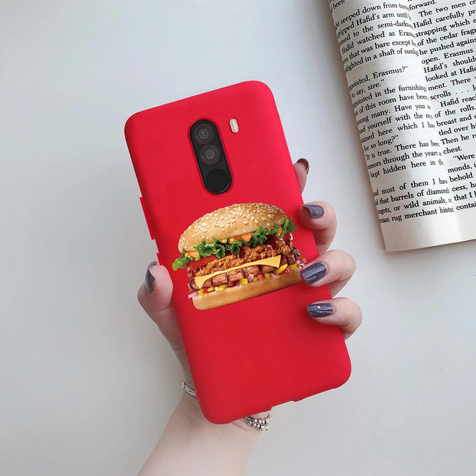 For xiaomi Pocophone F1 Case Poco F1 Cute Cat Cartoon Cover Silicone Soft TPU Phone Case For xiaomi Pocophone F1 Global F 1 Case