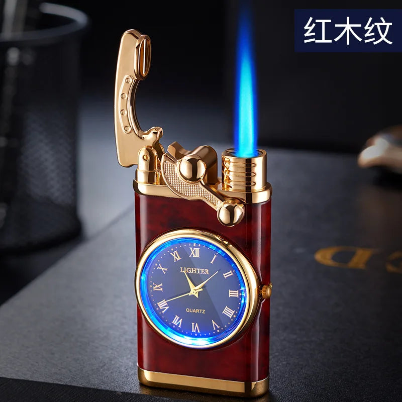 Multifunctional Electronic Watch Lighter Men Creative Gift Watch Lighter Combo Multi Use Trending Gadget