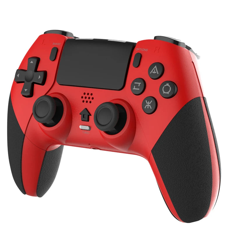 STORM WYRM Wireless Gamepad Controller for PS4 With Motorized Vibration Body Sensing 6-Axis Continuous Firing Function T29