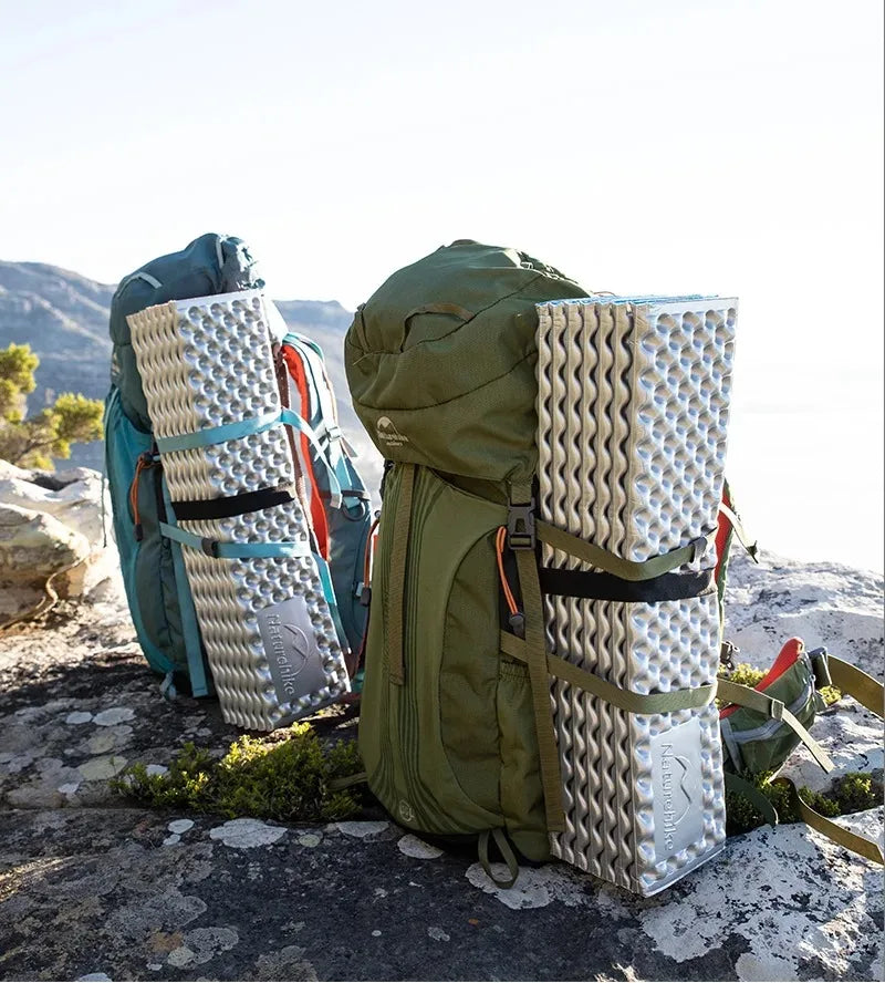 Naturehike Camping Mat Ultralight Folding Aluminum Film Moisture Sleeping Pad Outdoor Portable Picnic Bed Seat Hiking Mattress
