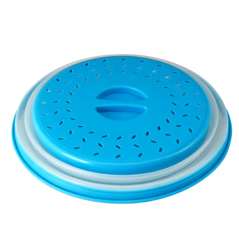 Kitchen Tools Microwave Splatter Cover Heating Folding Cover Fresh-keeping Cover Oil-proof Splash-proof Cover Cooking Lid