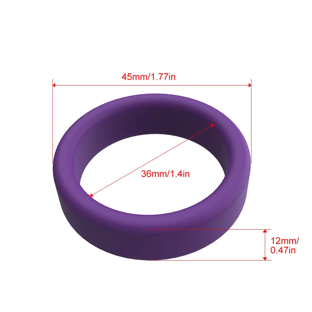 Men Penis Ring Silicone Cock Rings Male Lock Ejaculation Scrotal Ball Stretcher anillo hombre Cockring Sex Toys For Men