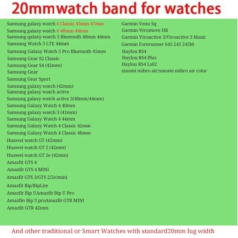 Two-tone Silicone Band Engraved Strap for Samsung Galaxy Watch 7/6/5/4/Active 2 40mm 44mm/Watch 5 Pro 45mm/Watch 3 41mm Straps