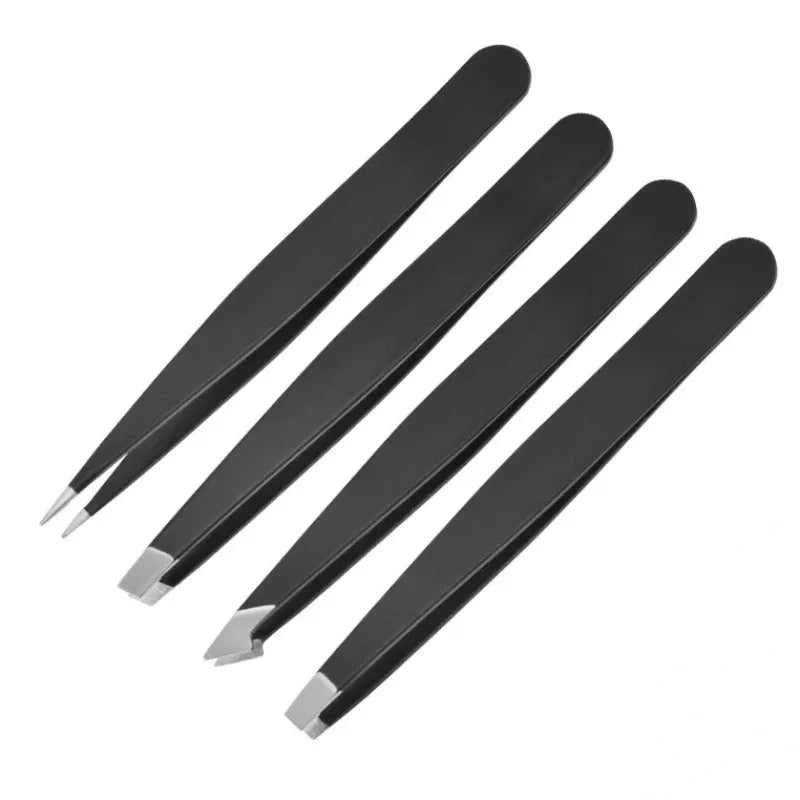 1pcs Eyebrow Tweezers Stainless Steel Face Hair Removal Eye Brow Trimmer Eyelash Clip Cosmetic Beauty Makeup Tools for Dropshipp