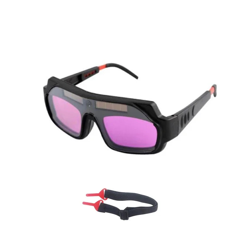 Anti-glare Automatic Darkening Dimming Welding Glasses Set Argon Arc Welding Glasses Welder Eye Protection Goggles Tools