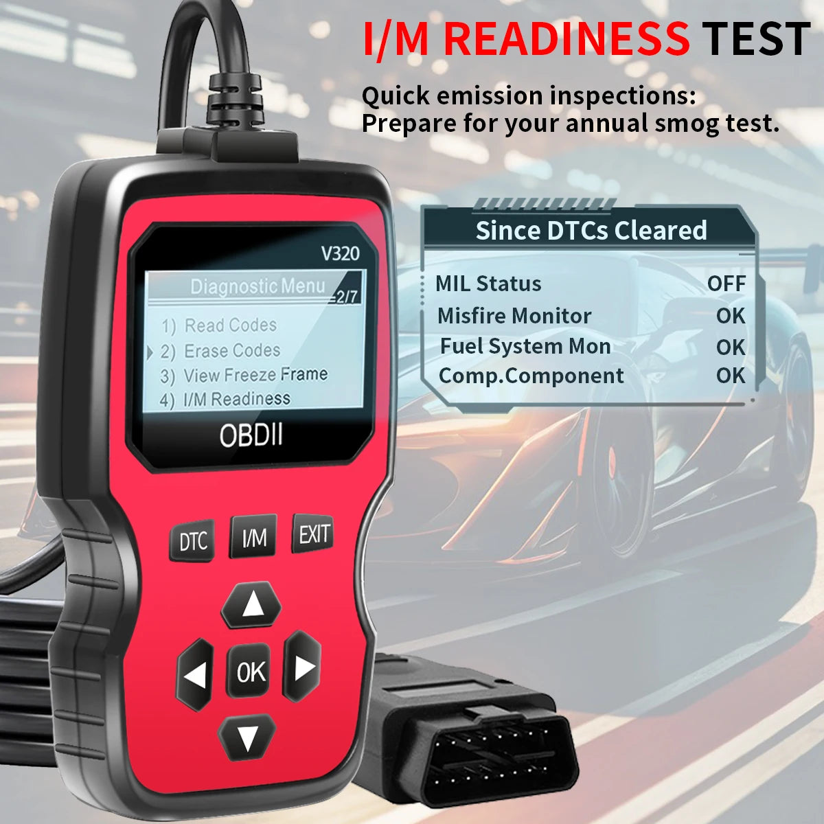 Advanced Car Diagnostic Scanner 2025 Model - Rapid Obd2 Fault Code Reader, Suitable for All Vehicles, a Professional Obdii Tool, Ergonomic Design, High-Quality Connector, Reliable Diagnosis, Compact and Compact, Suitable for