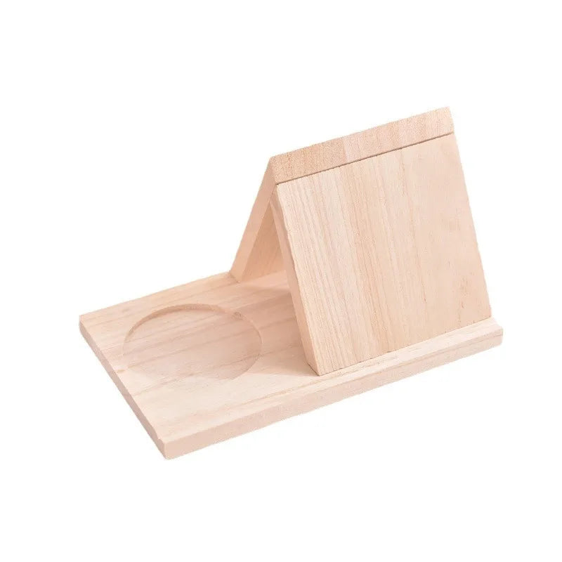 Triangle Wood Book Stand Minimalist Bookshelf Freestanding Book Holder Storage Organizer for Books Home Shelf for Books