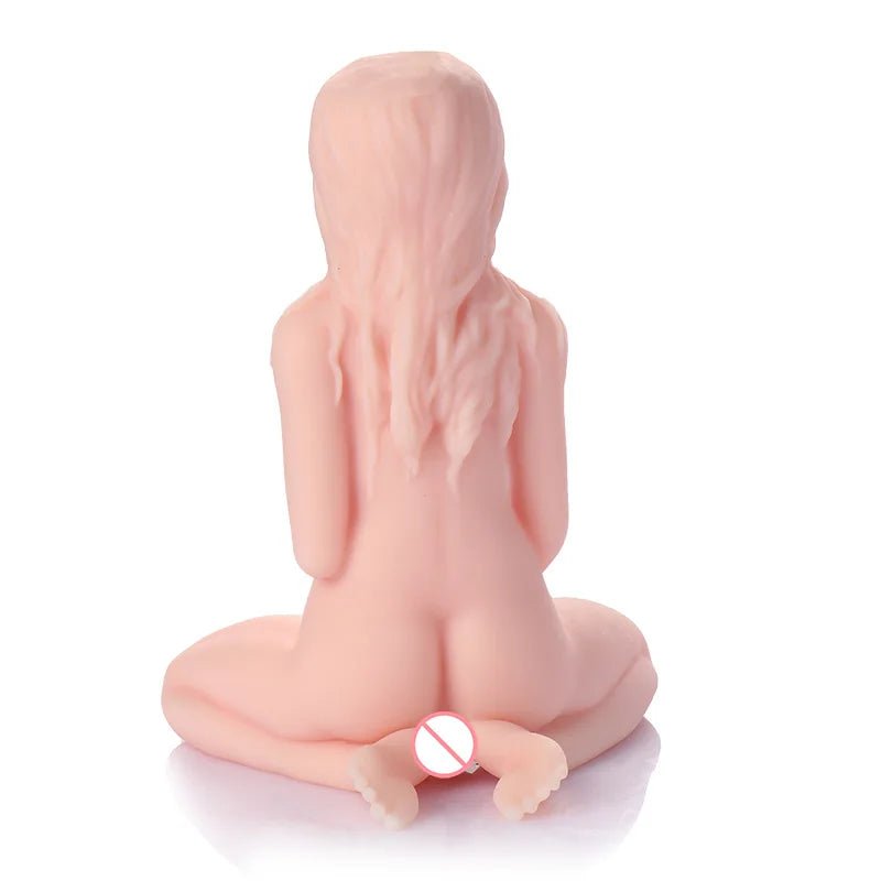 Portable 1.4kg Sexy Female Torso Half Body Sex Doll Silicone Male Masturbator Rubber Pussy Anal Sex Toys Porn Doll Sex Shop 18+