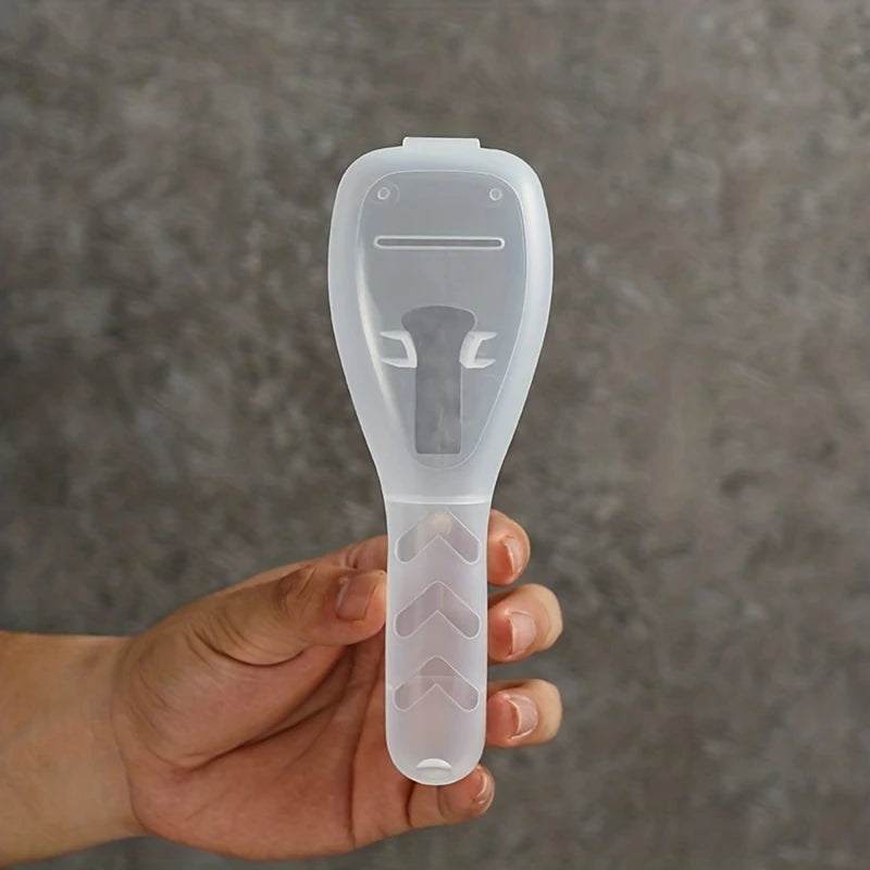 Razor Travel Storage Box Transparent Dustproof Carrying Case Cartridge Box For Gillette Razor Men Daily Supplies Organizer