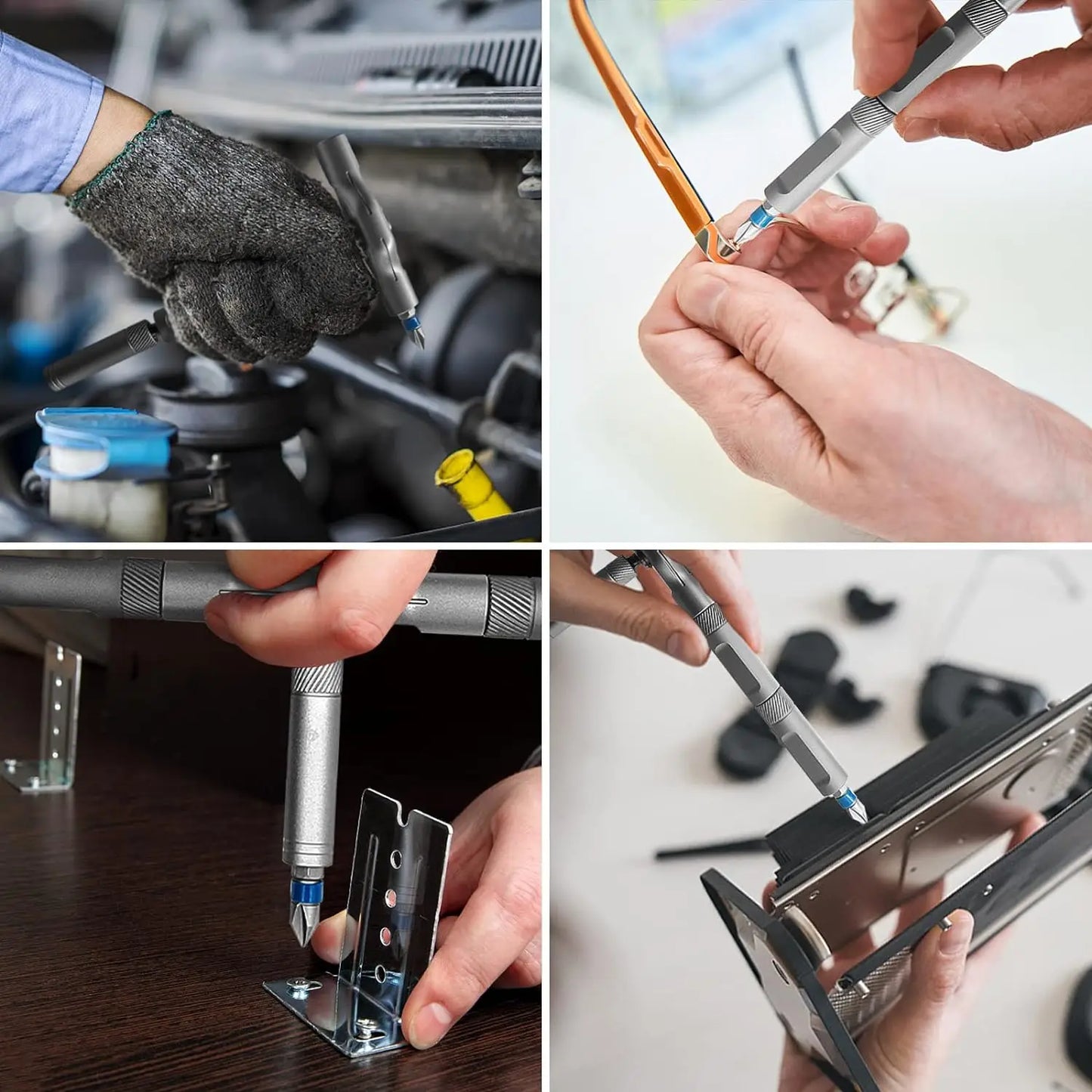 VMAN 24in1 RS1 Multi-Purpose Ratchet Screwdriver Set 24 in 1 S2 Steel Magnetic Screwdriver Bits Repair Tools