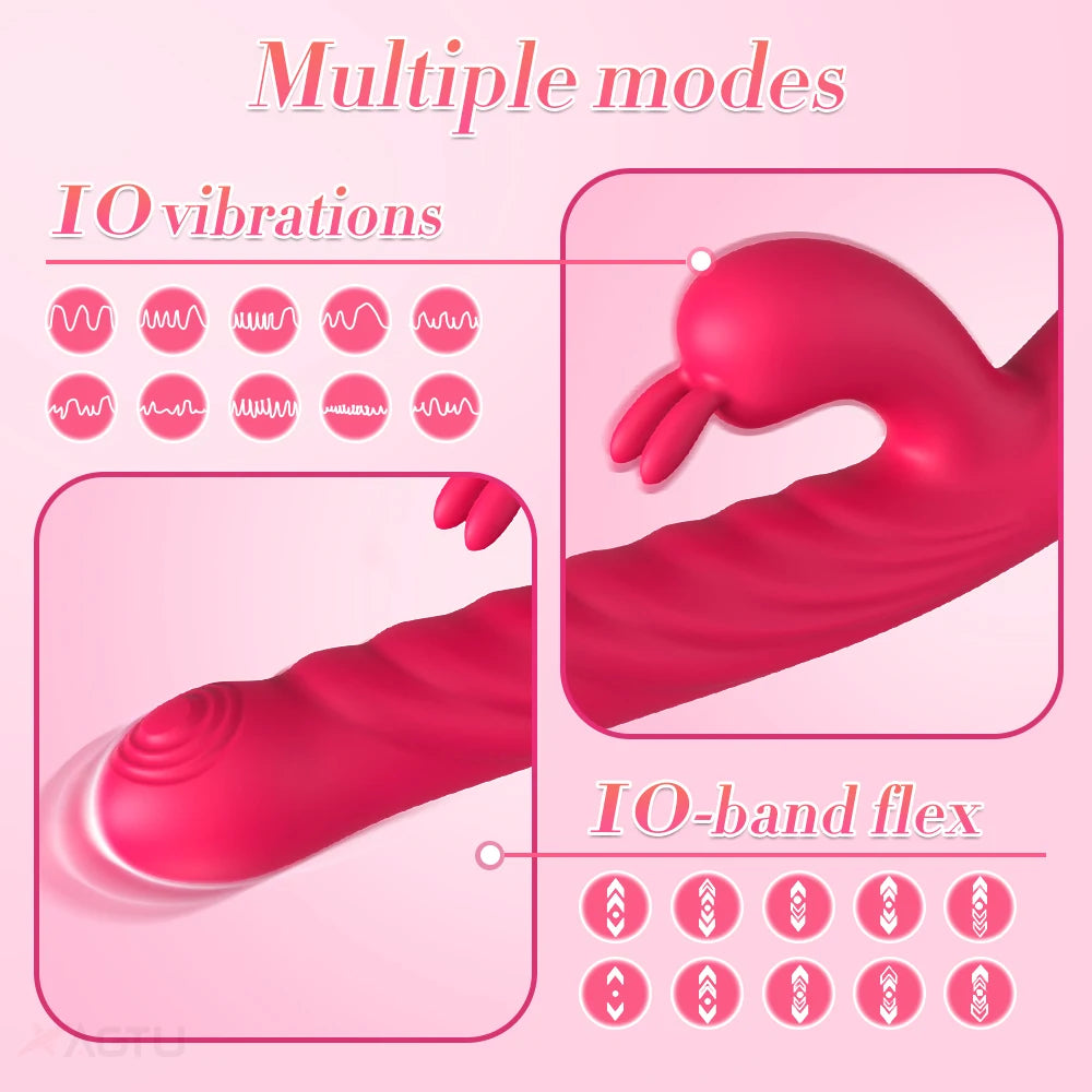 Powerful Thrusting Sucking Vibrator Female Sucker Clitoris Stimulator G Spot Dildo Massager Adult Goods Sex Toys for Women