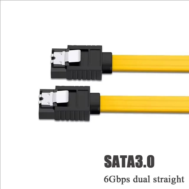 High speed SATA 3.0 hard drive data cable, solid-state, serial data cable, flexible SATA, fast transfer, 39cm