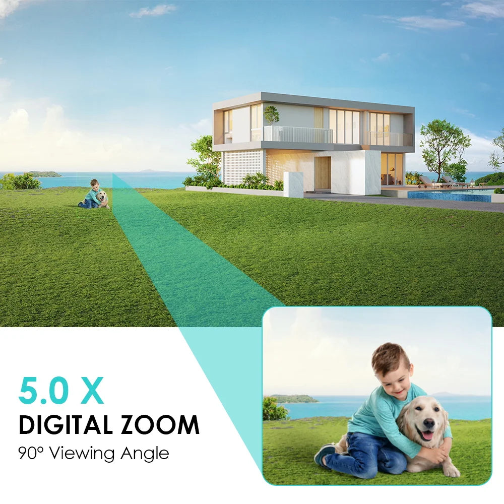 8MP 4K IP Camera 5MP Speed Dome Auto Tracking PTZ Camera Smart Home Outdoor Wireless WIFI Camera Surveillance Monitor iCsee