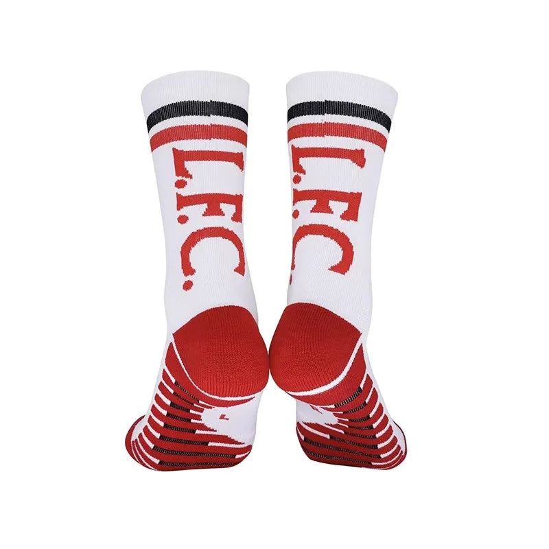 High Qality Number 30 7 Football Socks Adult Men Non-Slip Soccer Sports Outdoor Jog Running Cycling Fast-drying Breathable Sock