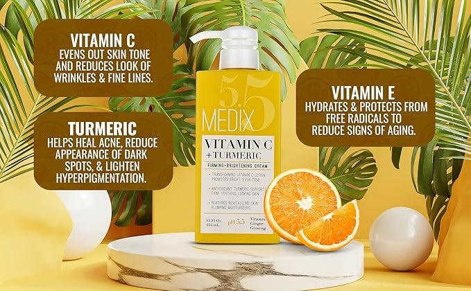 Medix 5.5 Vitamin C Plus Turmeric Firming + Brightening Cream