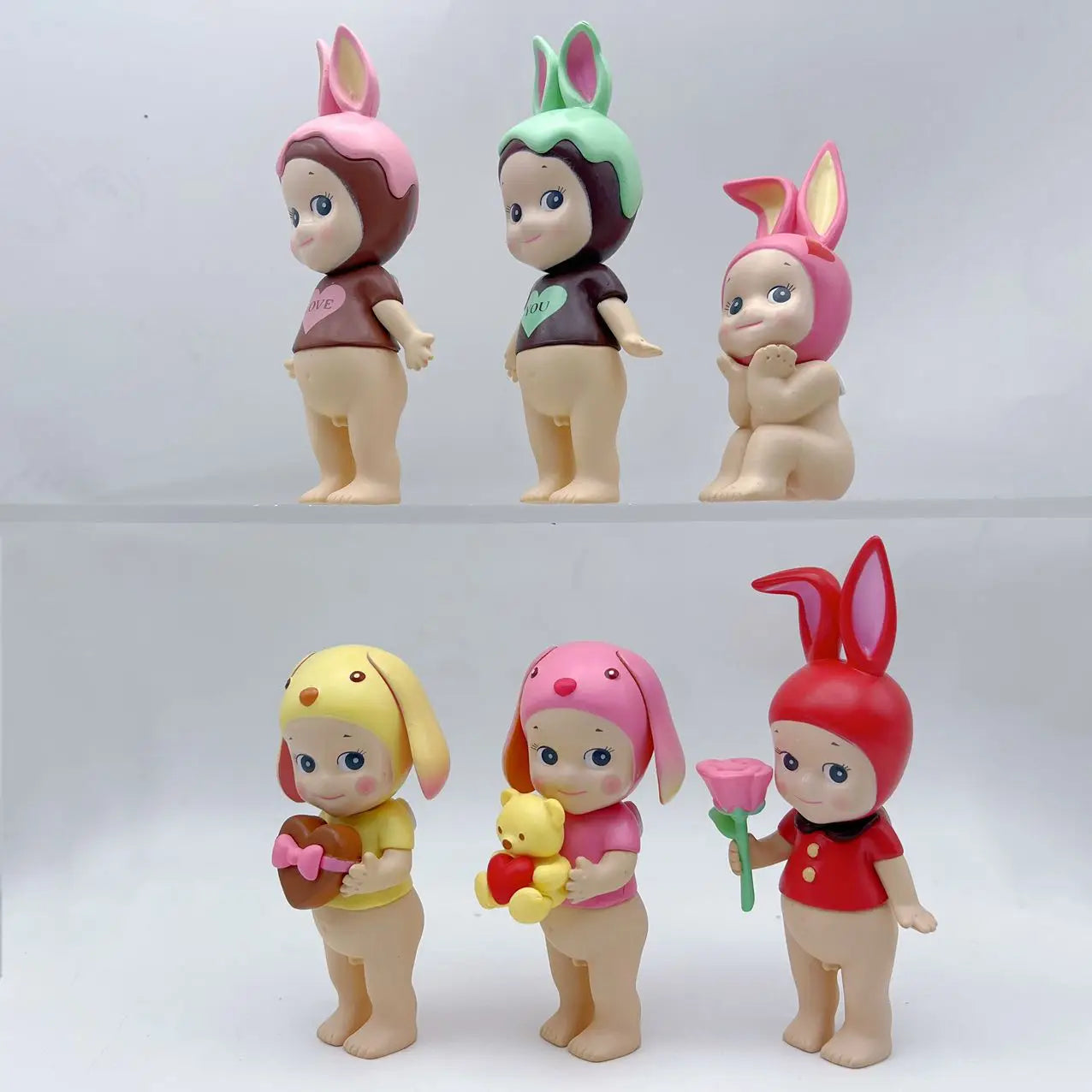 New Hot Sonny Angel Gifts Of Love Series Model Limited Collection Figure Cartoon Desktop Blind Box Xmas Valentine'S Day Gift Toy