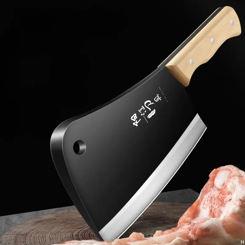 Household bone chopping knife, chopping knife, chopping knife, thickened and weighted, high hardness