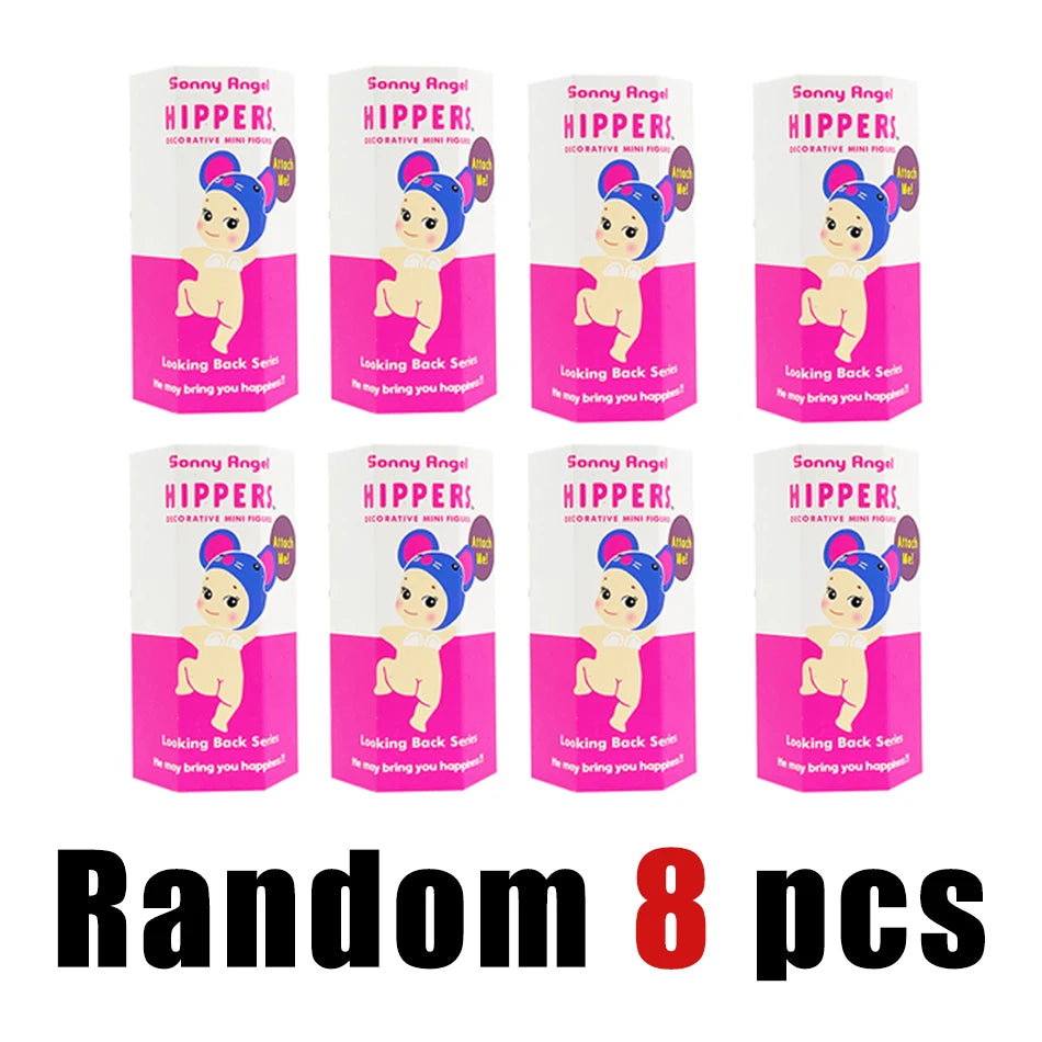 Sonny Angel In Stock Lying Down Hippers Action Figures Cute Mysterious Surprise Toy Anime Model Doll Children Christmas Gifts