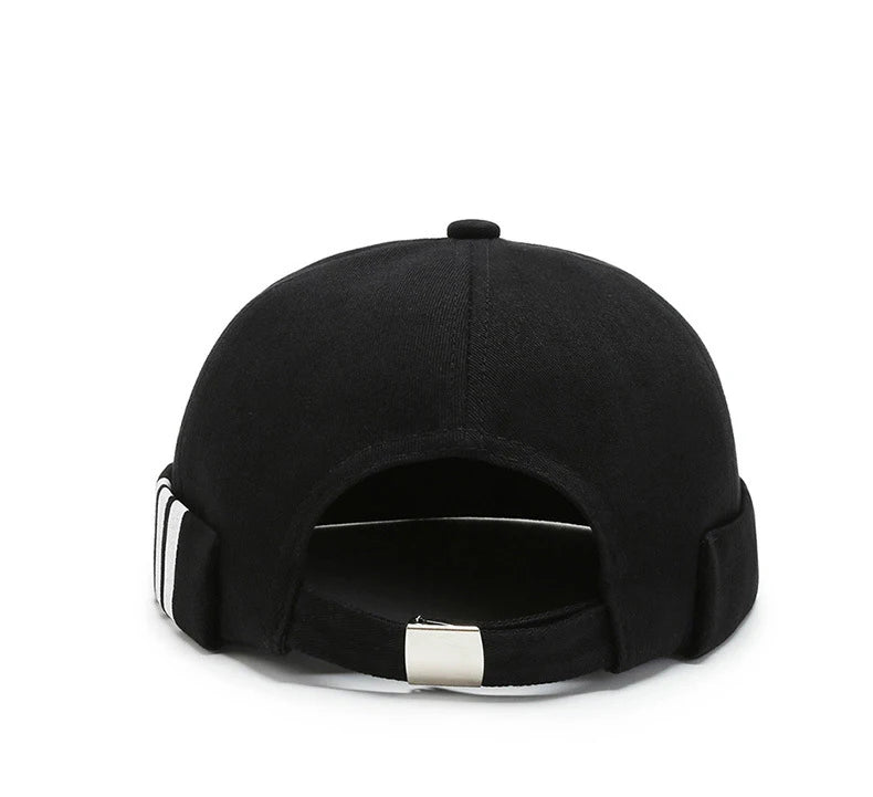 Guppi Hat Female Niche Tide Korean Version Of Japanese Hip-Hop Hat Personality Beanie Round Hat Sailor Landlord Hat Man