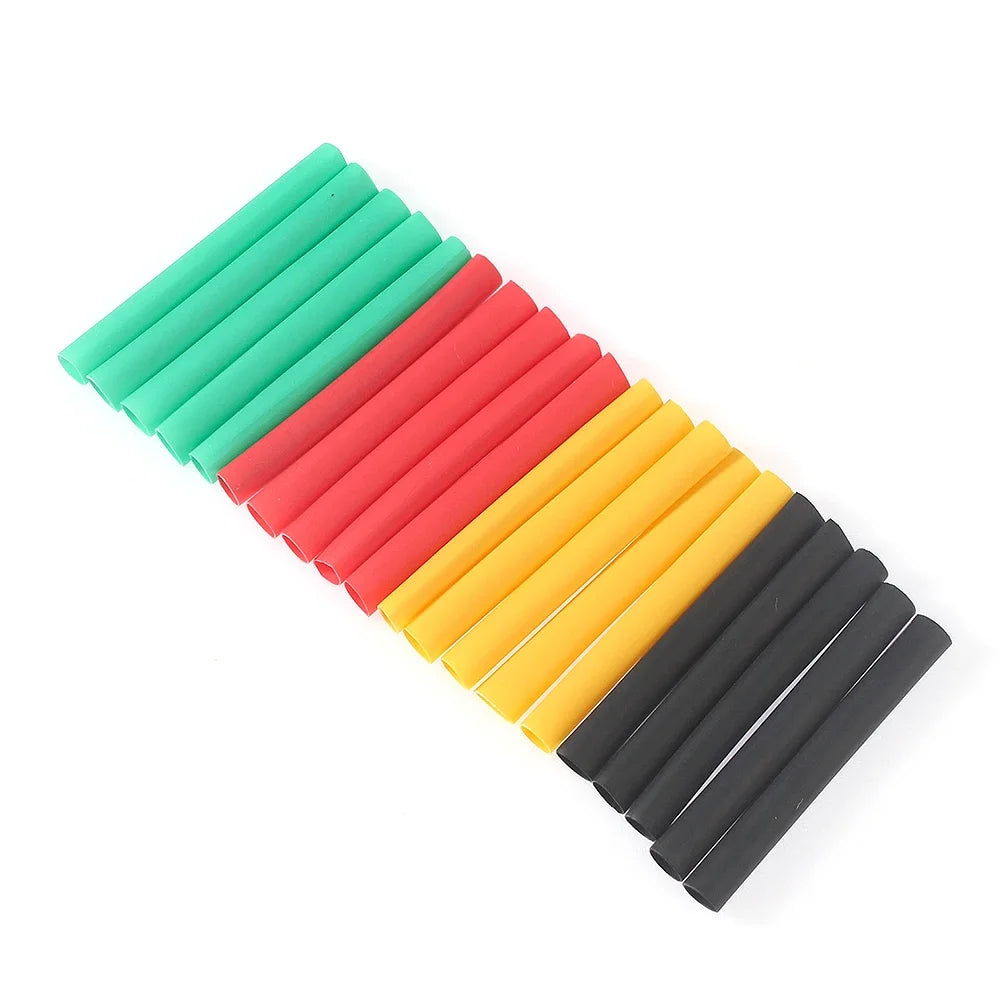 164PCS 2: 1 Cable Shrink Tube Kit Heat Assorted Pack Thermoretractile Insulation Sleeving Cable Wire Shrink Wrapping for DIY