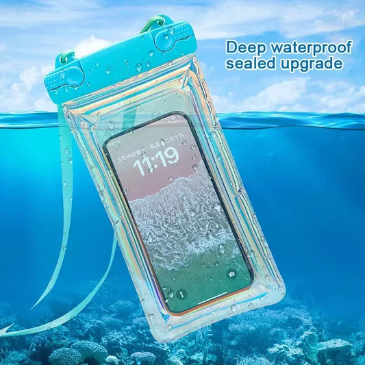 Swimming Bags Waterproof Phone Case For iPhone 15 14 13 12 11 Pro Max X Xiaomi 13 Samsung S23 Universal Waterproof Bag
