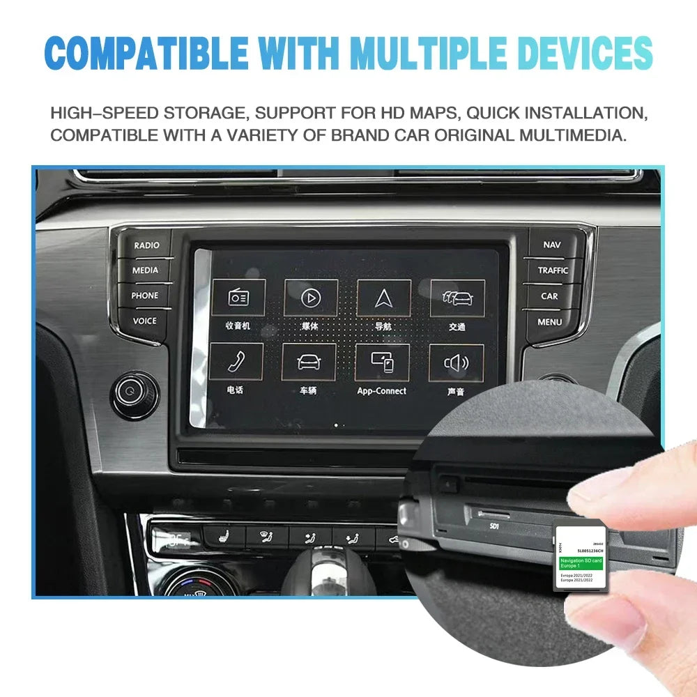 Garmin Navigation A2189068403 V14 SD Card 2020 for Mercedes B-Class CLS GLA SLC Vehicle North America Maps GPS 32GB