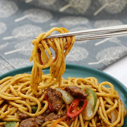 23cm Reusable S/Steel Chopsticks