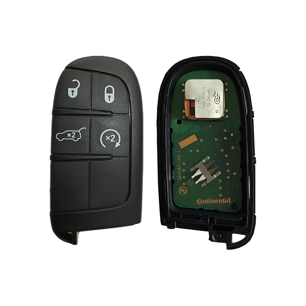For 2017 2018 Jeep Compass 433mhz 4A Chip Keyless SIP22 Blade M3N-40821302 Original 4 Buttons Smart Remote Control Key