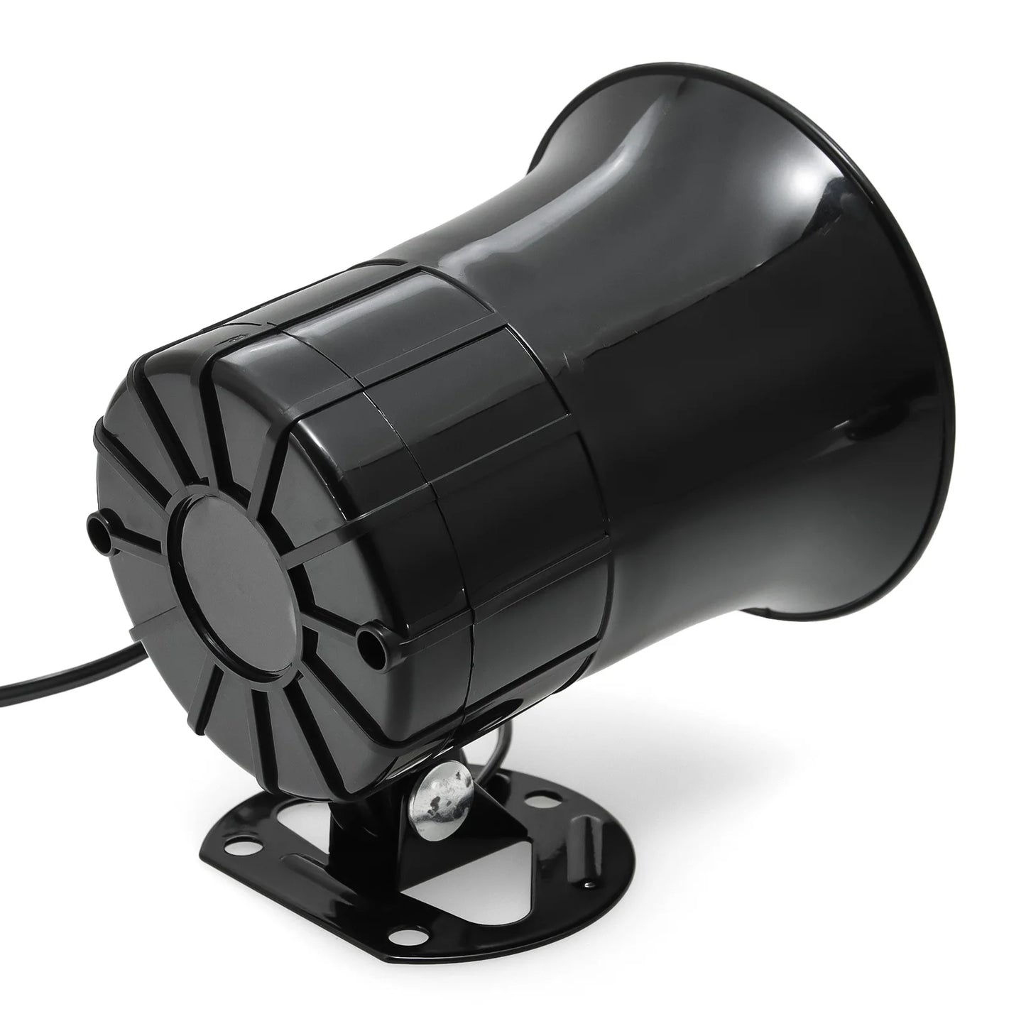 Universal 3-Tone Sounds Siren Horn Car Loud Horn 110dB Sound Motorcycle Warning Alarm Police Fire Siren Speaker Outdoor 20W