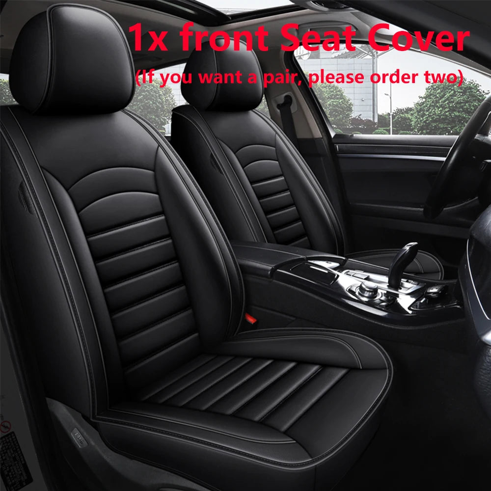 Black Car Seat Covers For Ford Focus 2 MK1 MK3 Mondeo MK4 Fiesta MK7 Fusion Kuga Ranger Explorer 5 Figo Taurus Auto Accessories