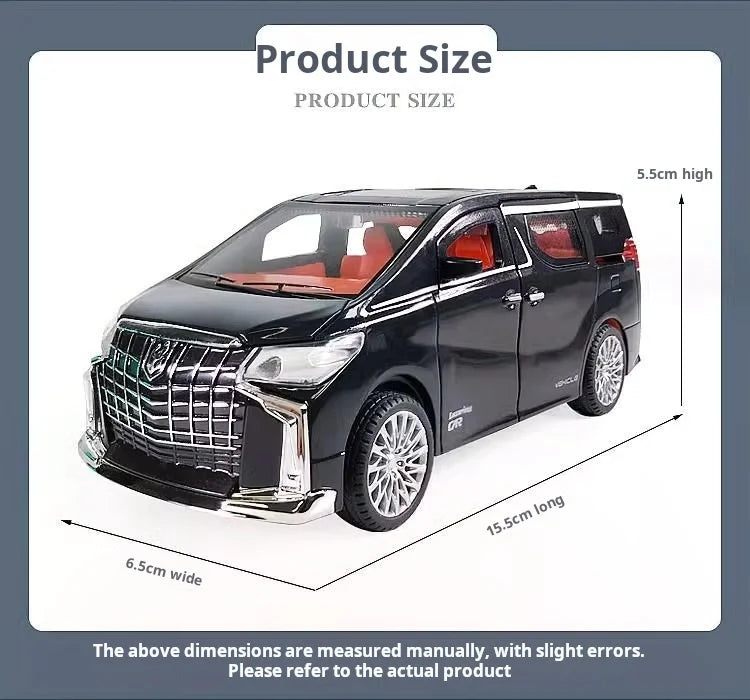 1:32 Children's Inertia Pull-back Car Toy with Lighting Sound Simulation Commercial Car Model Boy Gift Toy Car Kids Holiday Gift
