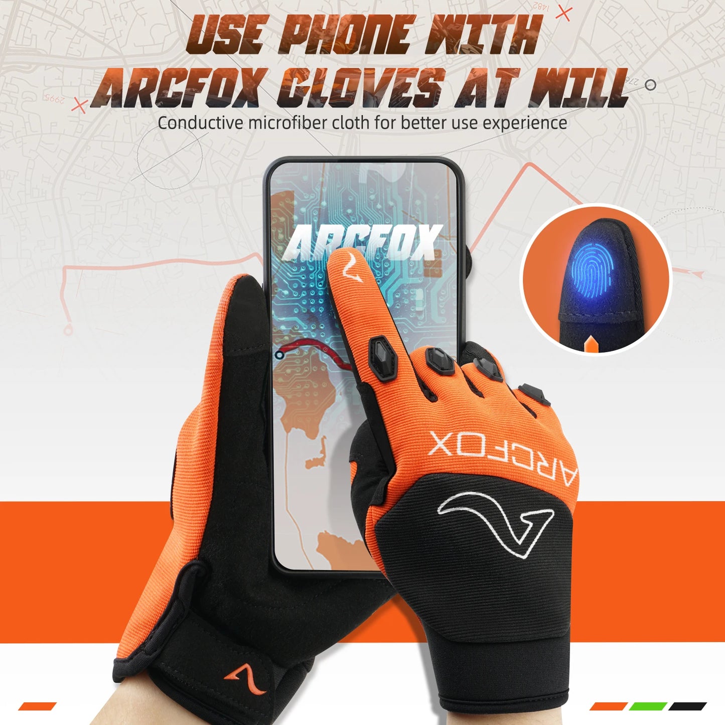 Riding Motorcycle Gloves for Kawasaki KTM Duke 390 Ducati Men Women Cycling Bicycle Protective Gear Racing Motorcross GUantes