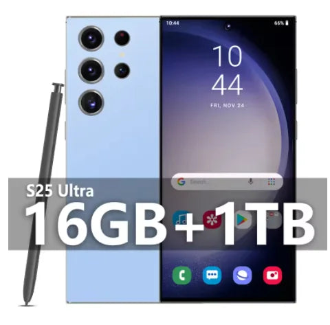 HOT 2025 new S25 Ultra original intelligent 5G dual card dual standby Android 14 system global version phones 8000mAh battery